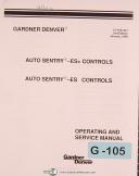 Gardner-Denver-Gardner Denver ES Controls, Auto Sentry, Operations & Service Manual 1999-13-910-647-ES-01